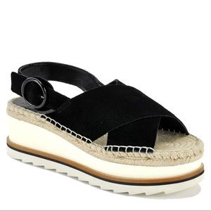 Marc fisher platform espadrille sandals